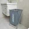 סל כביסה מחולק לארגון הכביסה